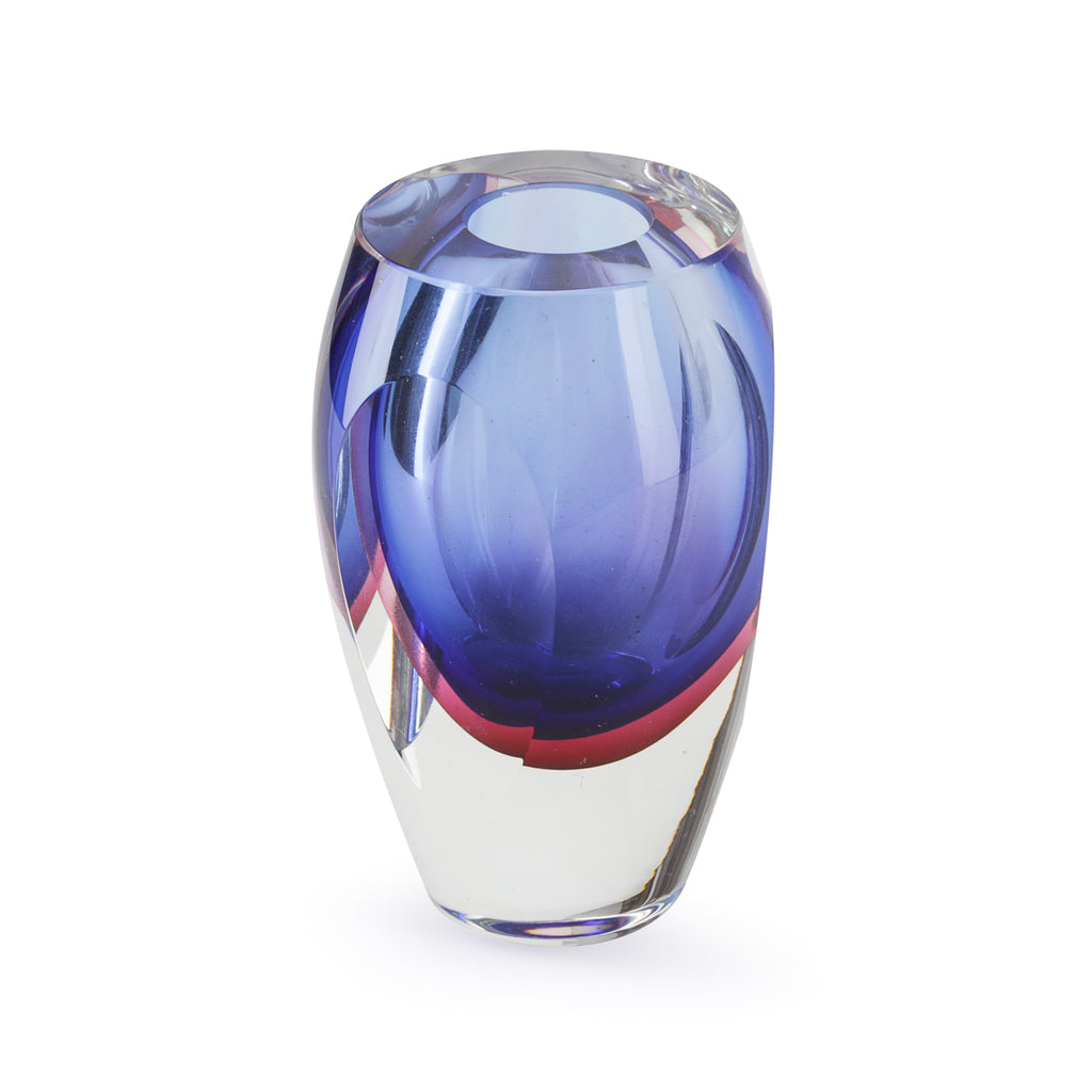 Purple / Pink Glass Vase #1 (A+D)