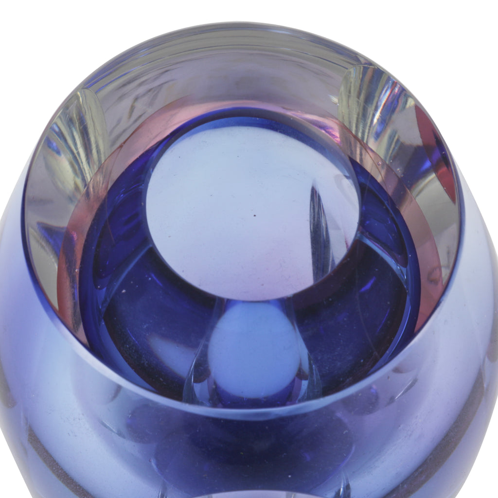 Purple / Pink Glass Vase #1 (A+D)