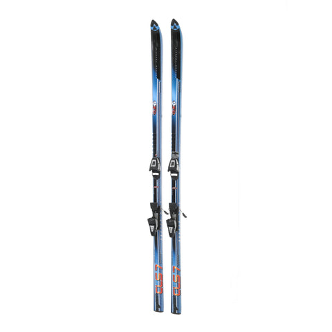 Blue & Black Fischer Skis