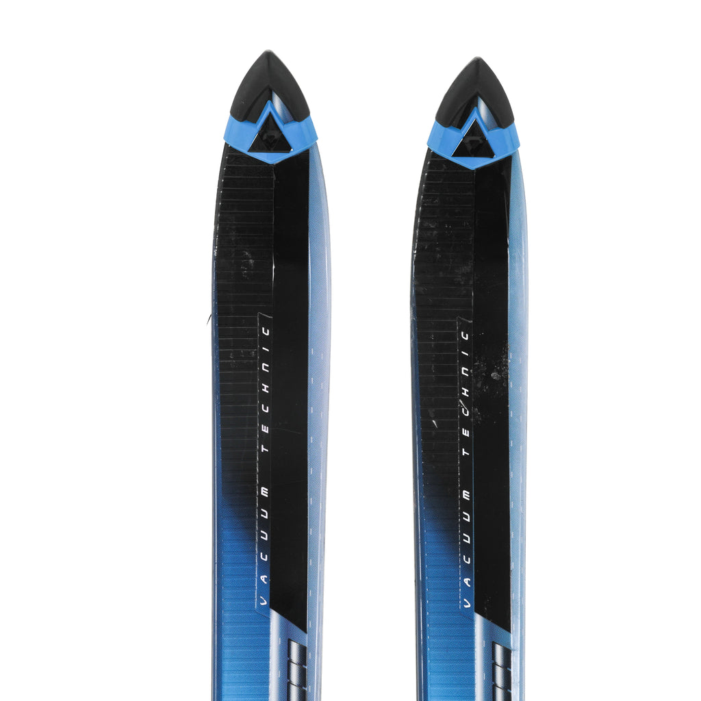 Blue & Black Fischer Skis