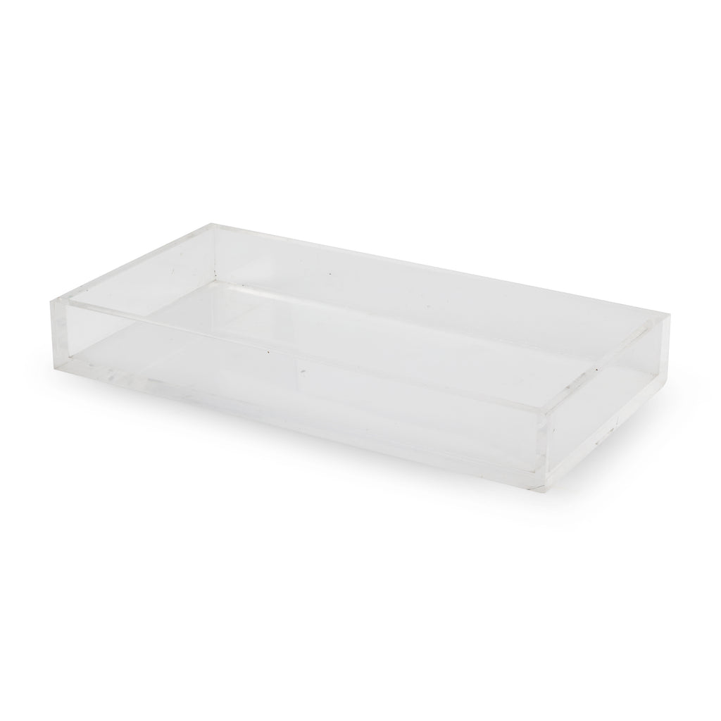 Rectangular Lucite Tray