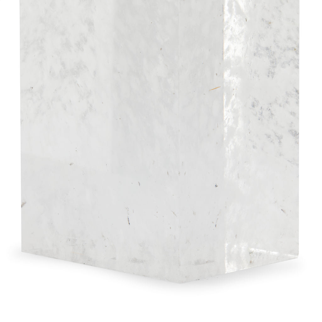 White Rectangular Candle Holder (A+D)