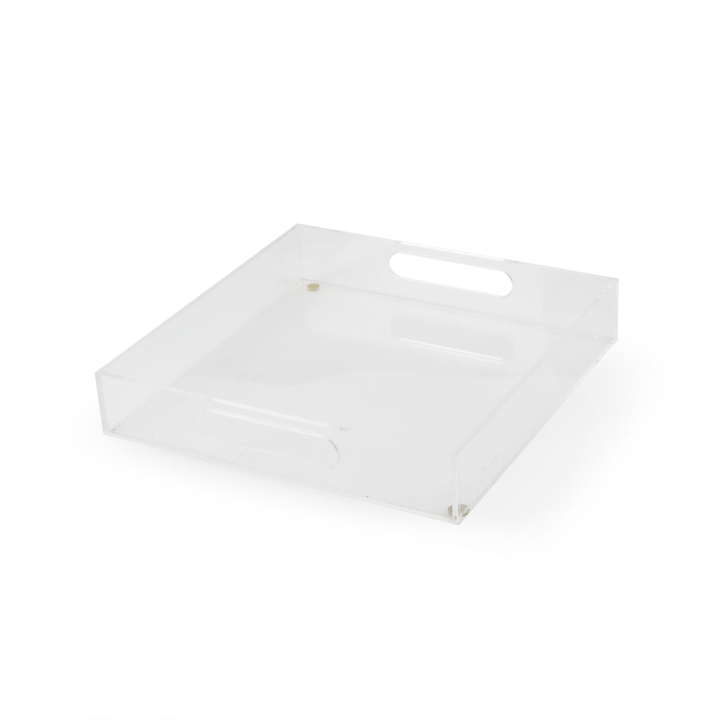 Square Clear Acrylic Tray (A+D)