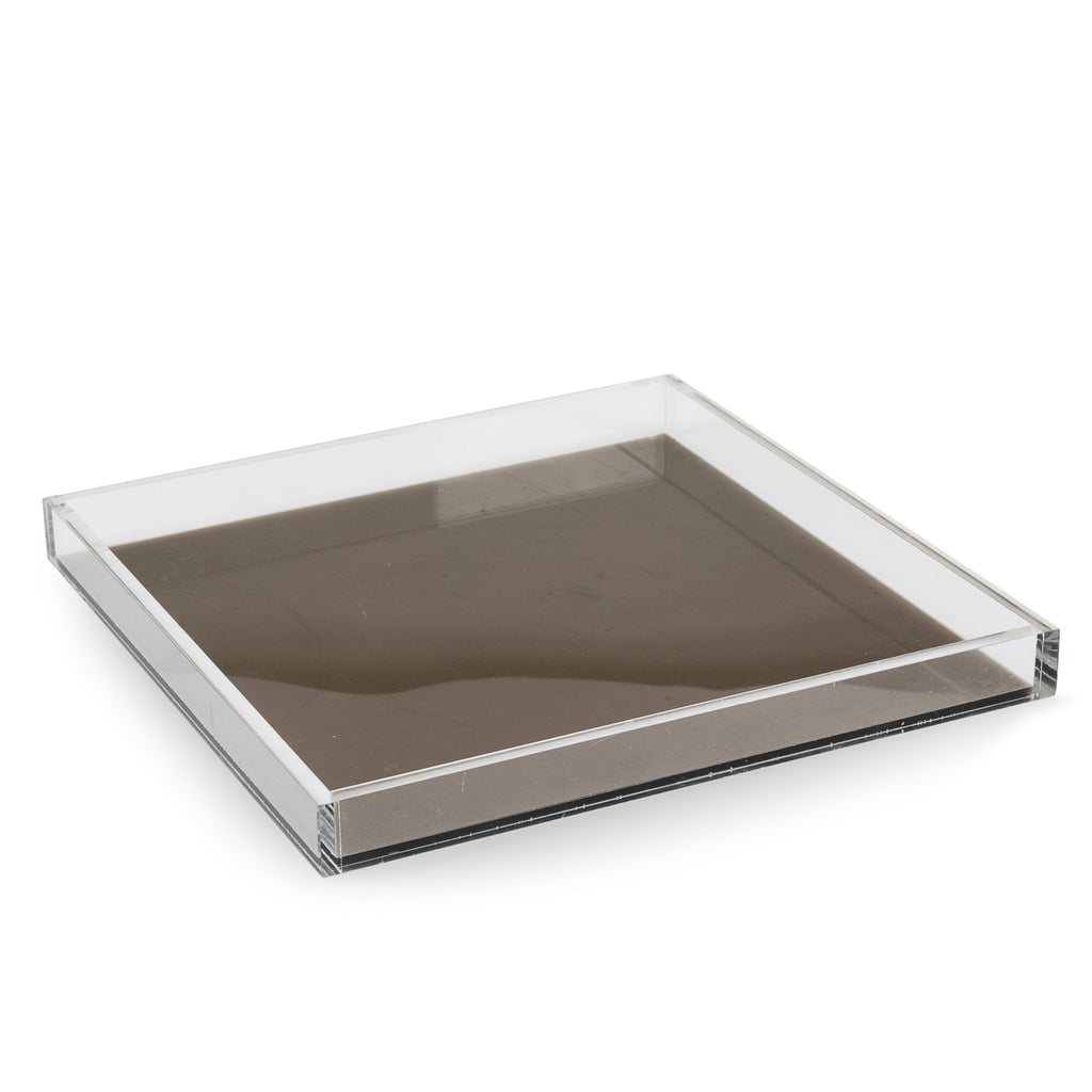 Smokey Grey Acrylic Tray (A+D)