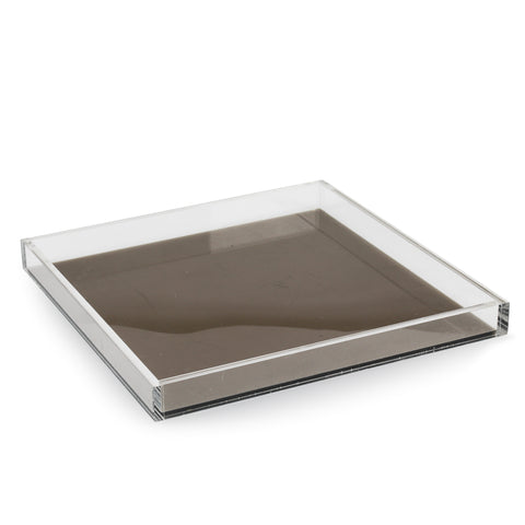 Smokey Grey Acrylic Tray (A+D)