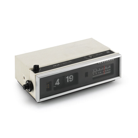 White Panasonic Clock Radio