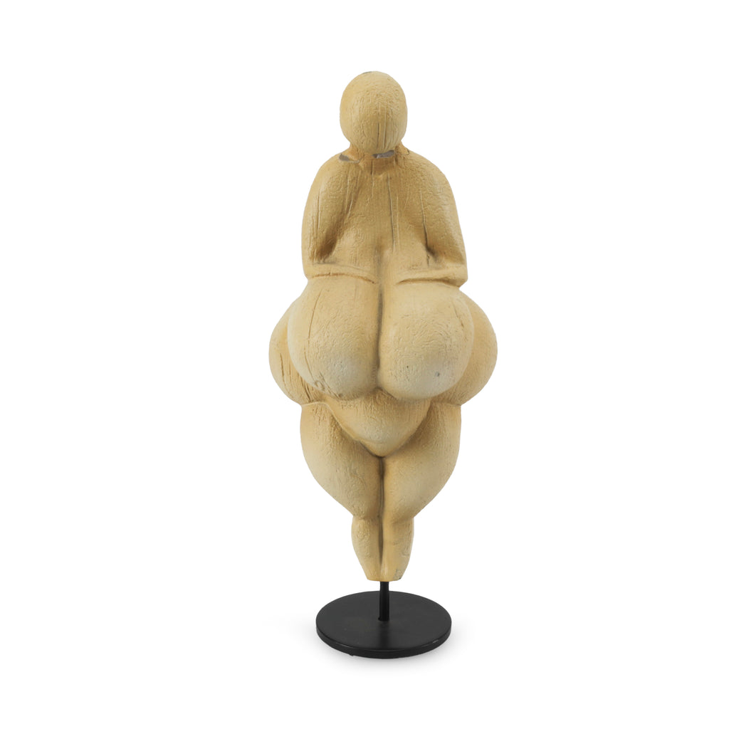Tan Venus of Lespugue Table Sculpture (A+D)