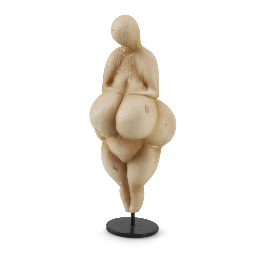 Tan Venus of Lespugue Table Sculpture (A+D)