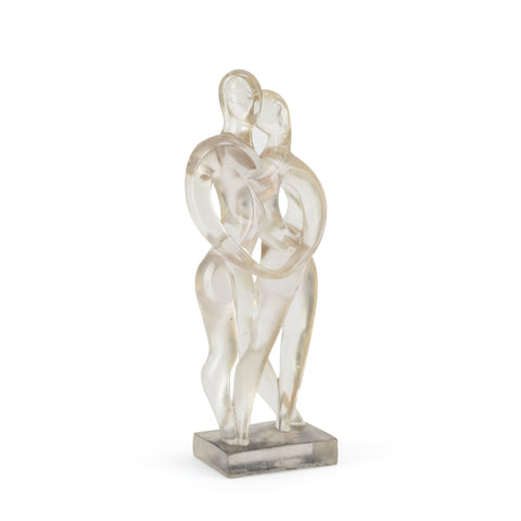 Clear Acrylic Lovers Sculpture (A+D)