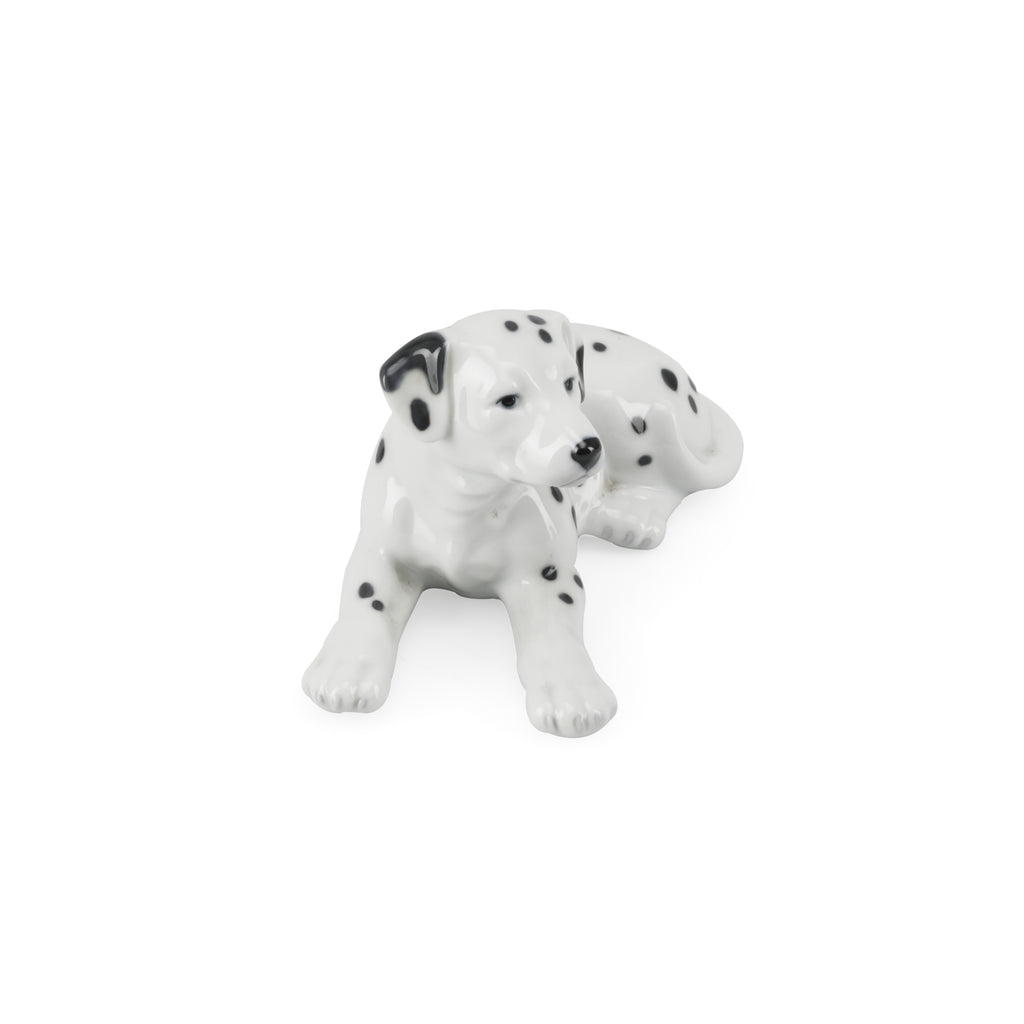 Small Ceramic Laying Dalmatian (A+D)