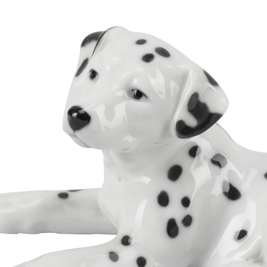 Small Ceramic Laying Dalmatian (A+D)