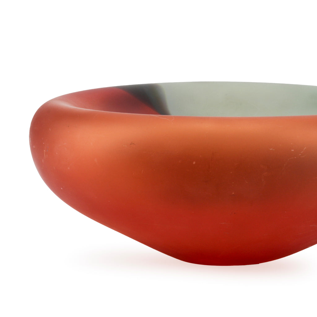 Multi-Colored Glass Ombre Bowl (A+D)