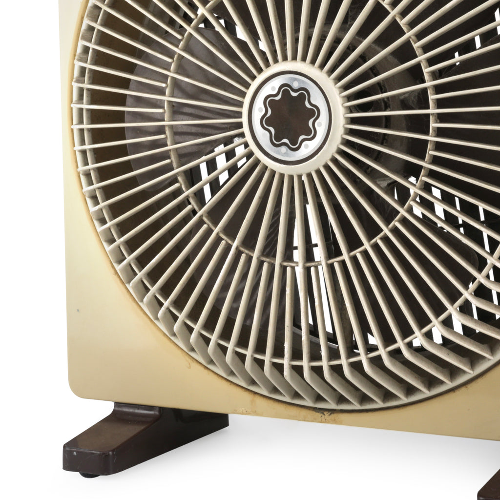 Tan / Brown Box Fan