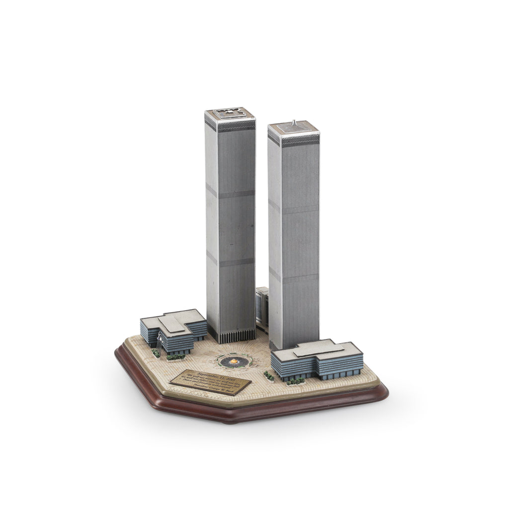WTC Twin Towers Sculpture