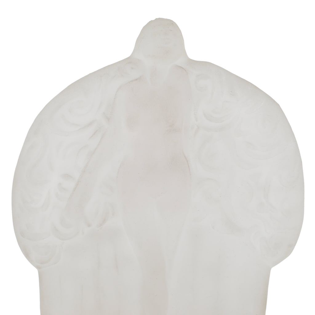 Frosted Angel Lamp