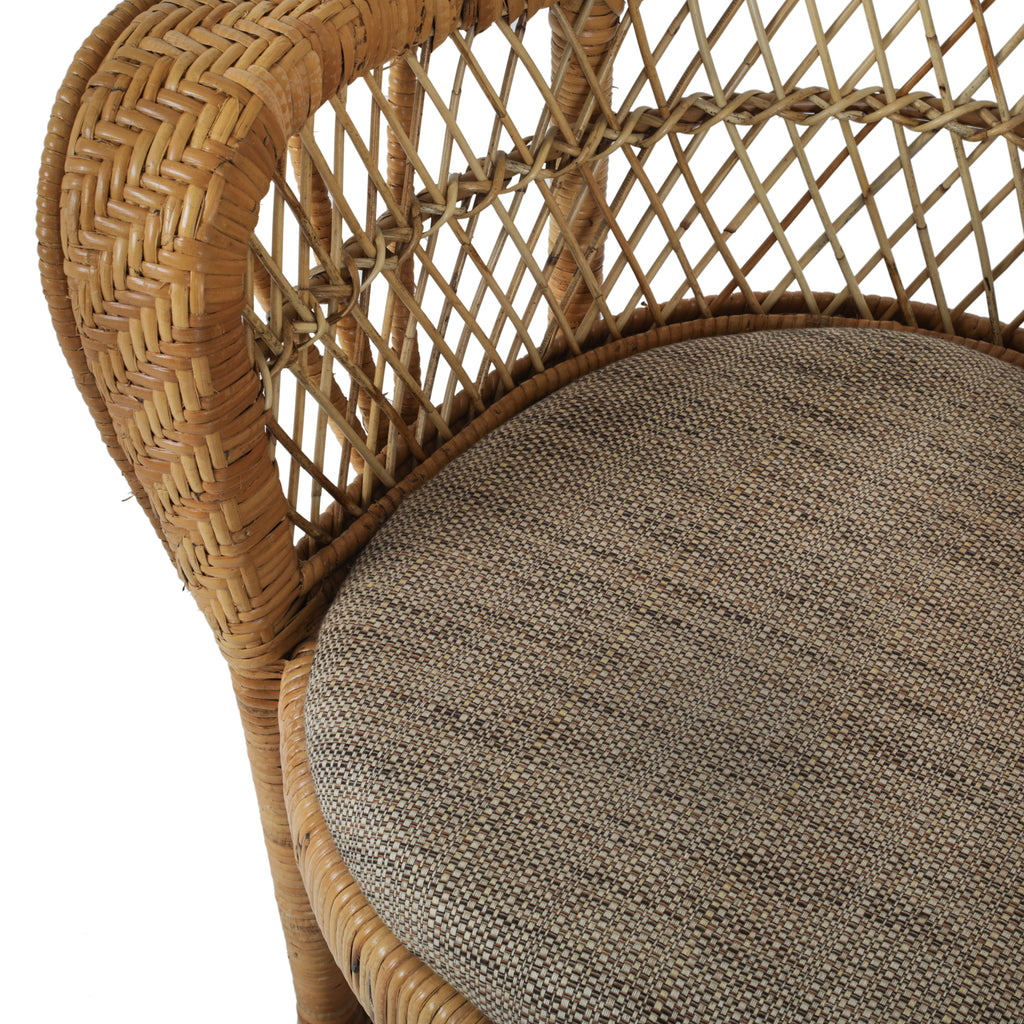 Wicker Peacock 2-Seater Chair