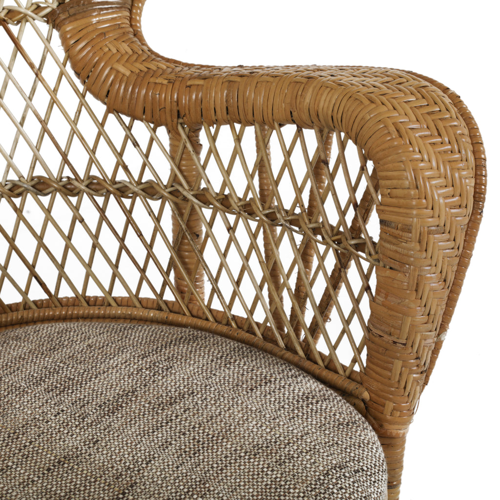 Wicker Peacock 2-Seater Chair