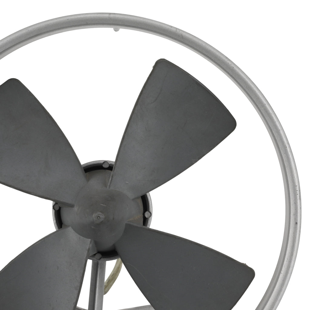 Grey Metal Desk Fan
