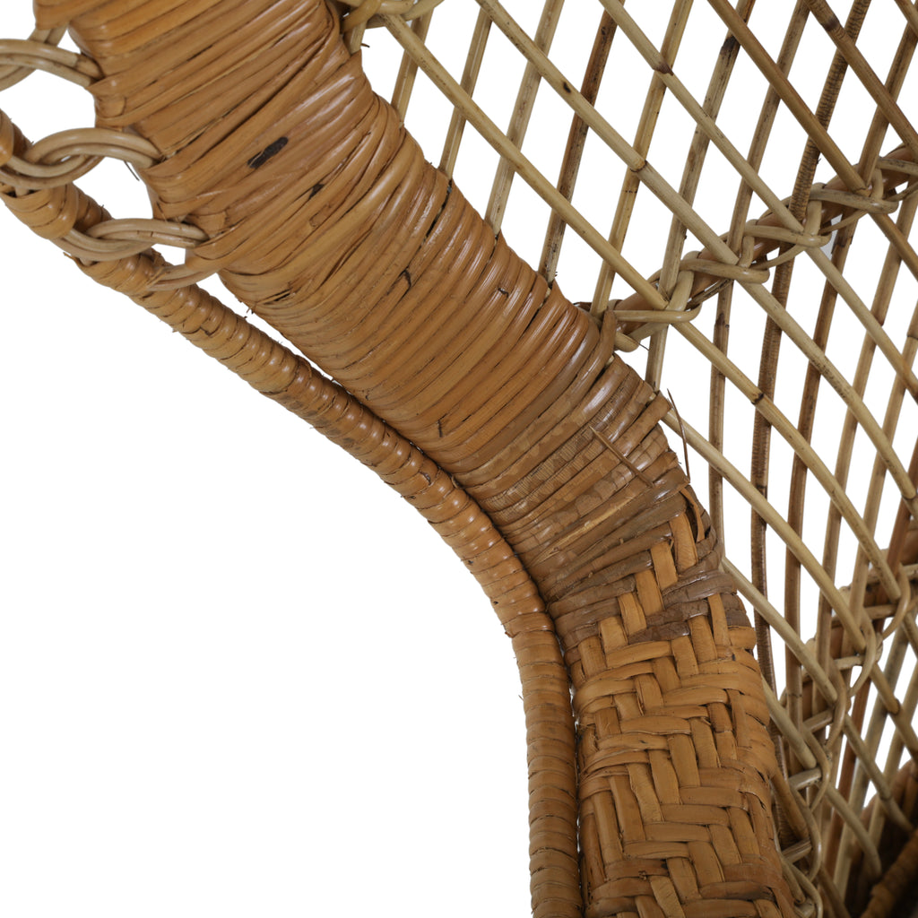 Wicker Peacock 2-Seater Chair