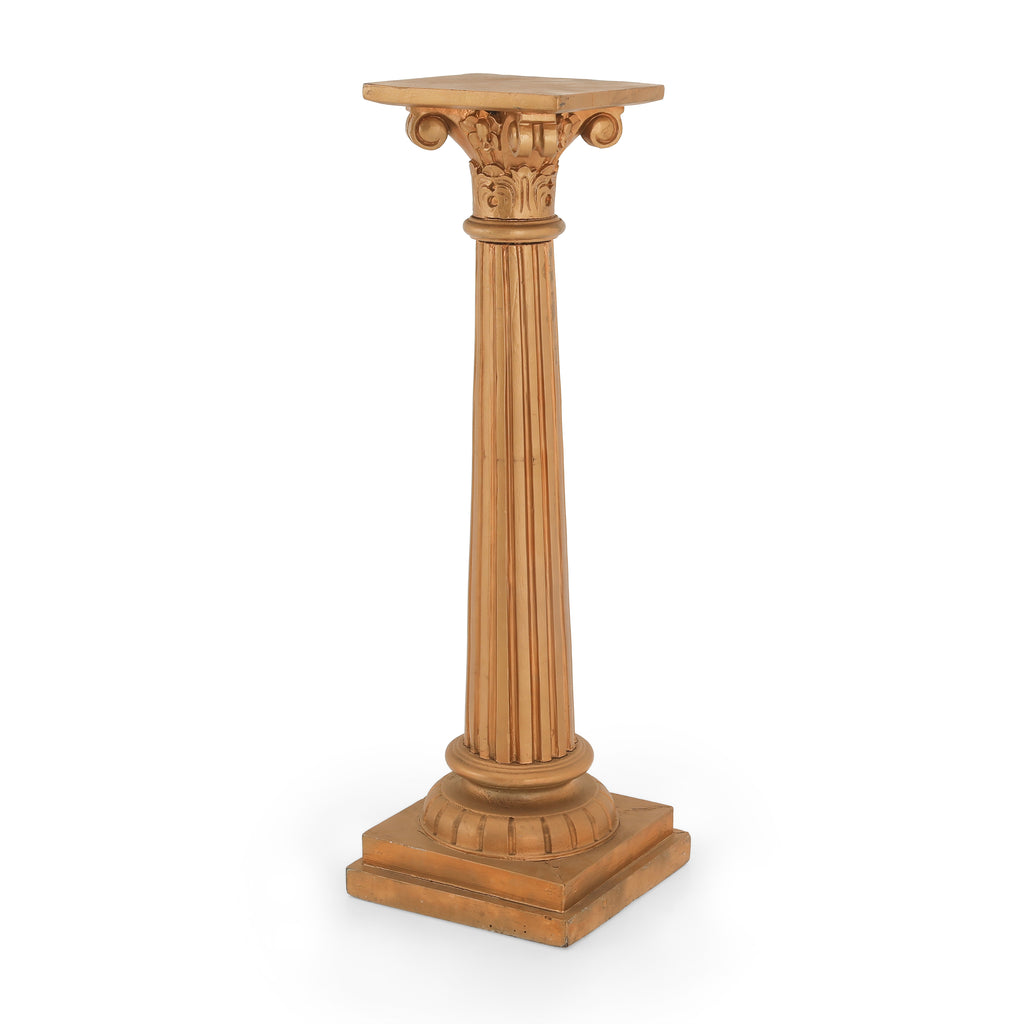 Gold Ornate Pedestal