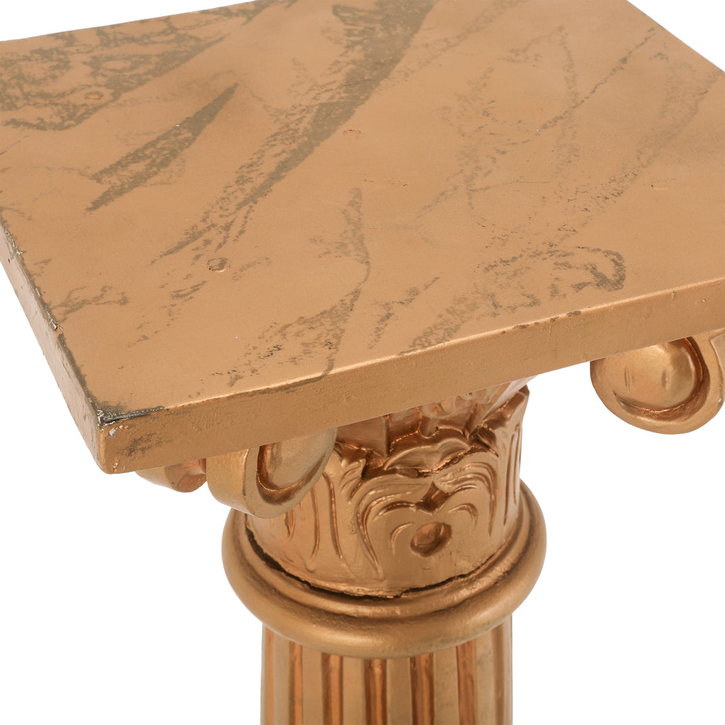 Gold Ornate Pedestal
