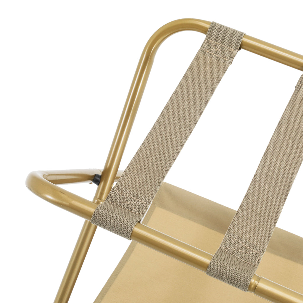 Gold Luggage Stand