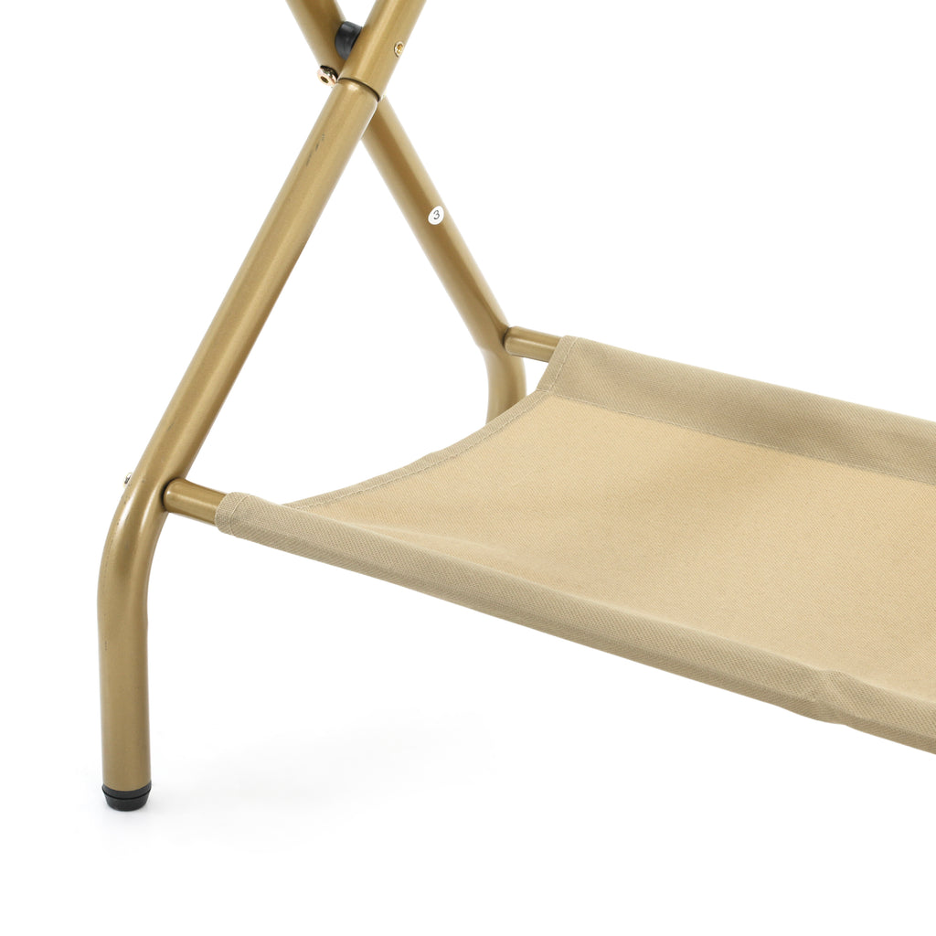 Gold Luggage Stand