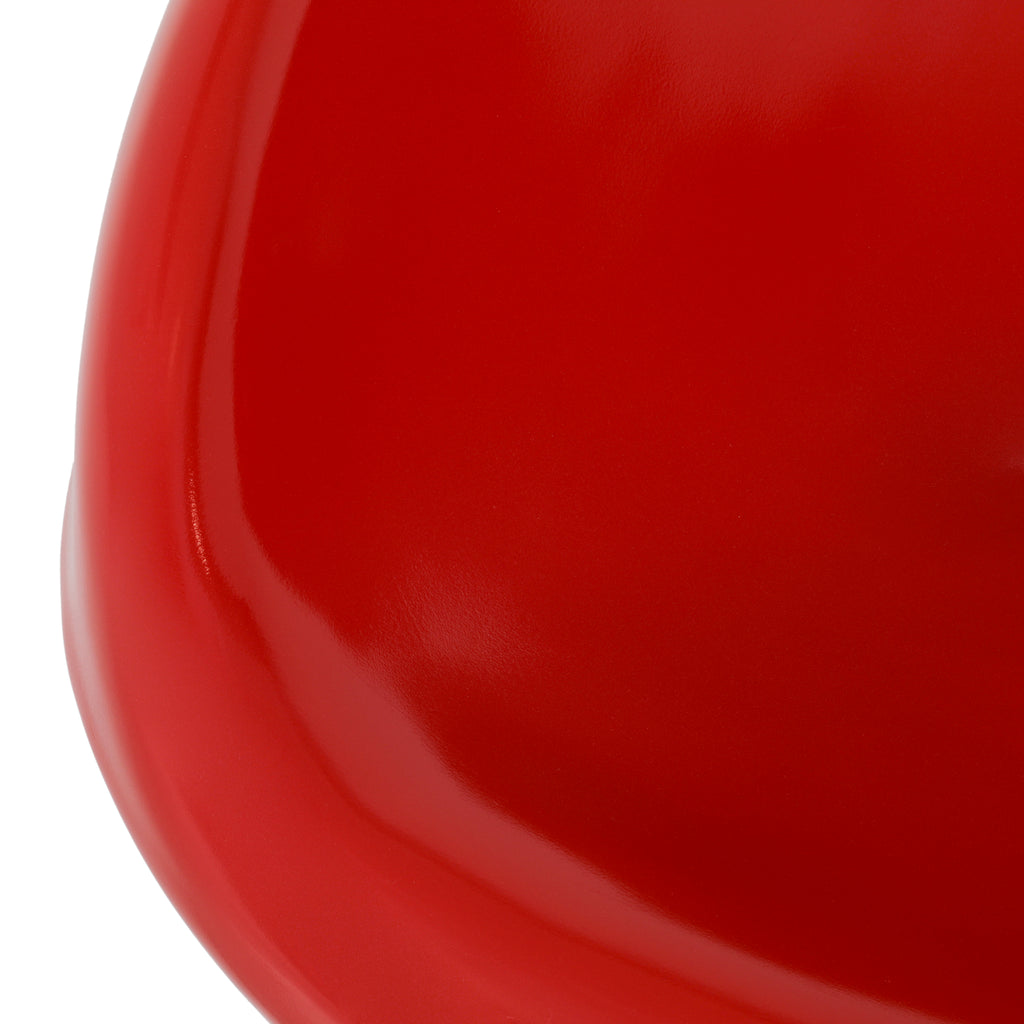 Red Eero Aarnio Pastil Round Chair