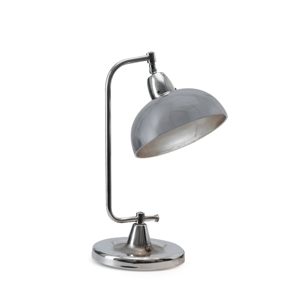Curved Chrome Desk Lamp