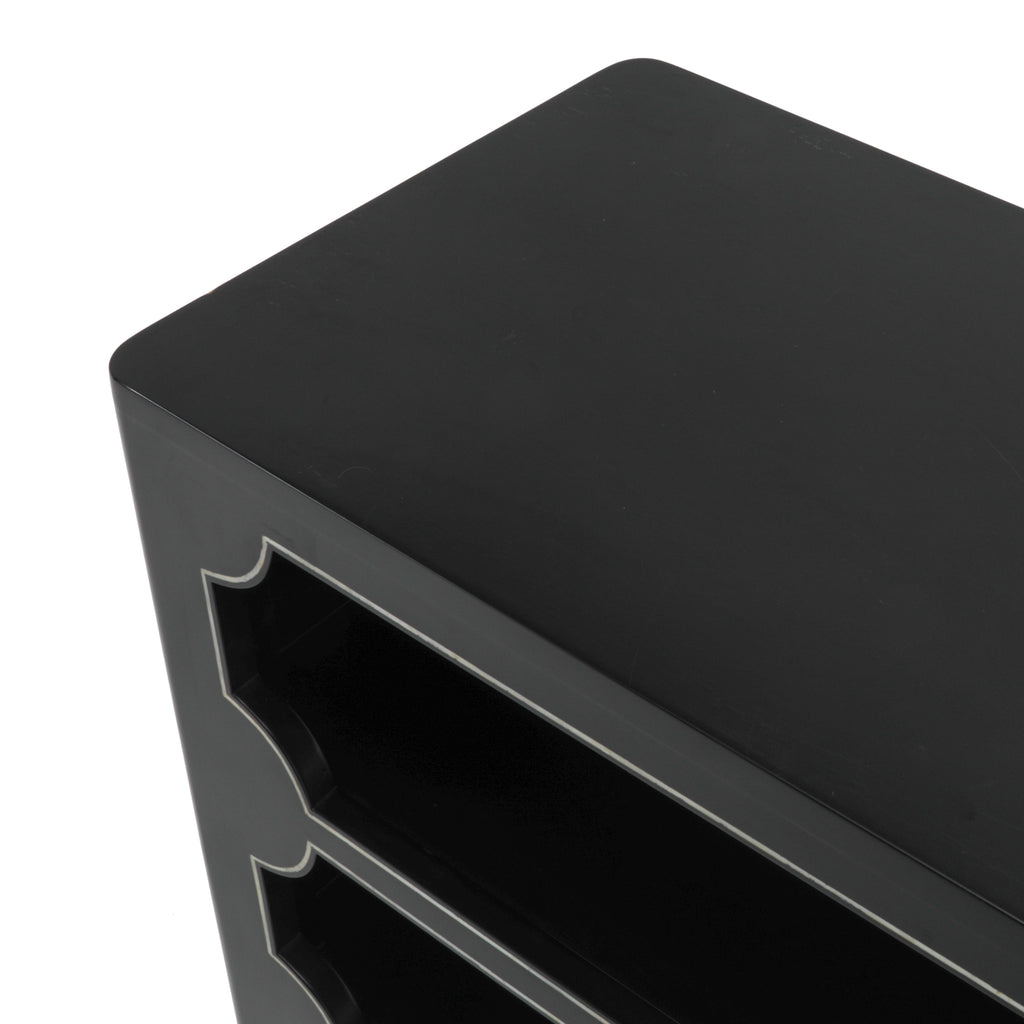 Black Deco Shelving Unit