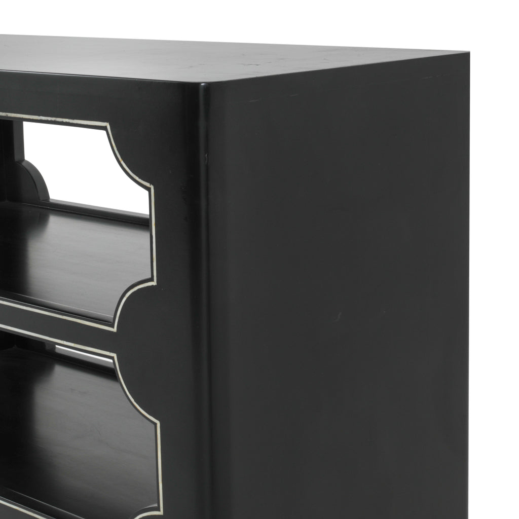Black Deco Shelving Unit
