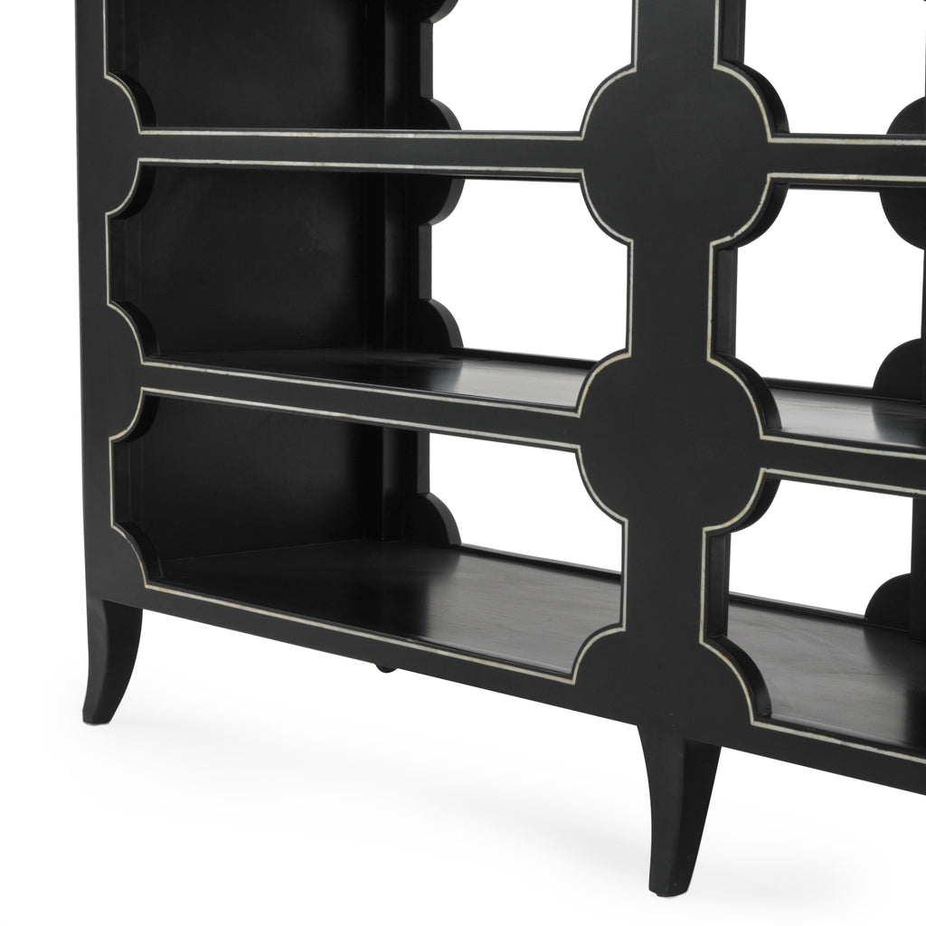 Black Deco Shelving Unit