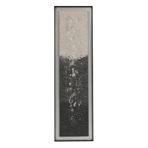 (A+D) Textured Grey & Taupe Oil Painting #1