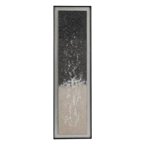 (A+D) Textured Grey & Taupe Oil Painting #3