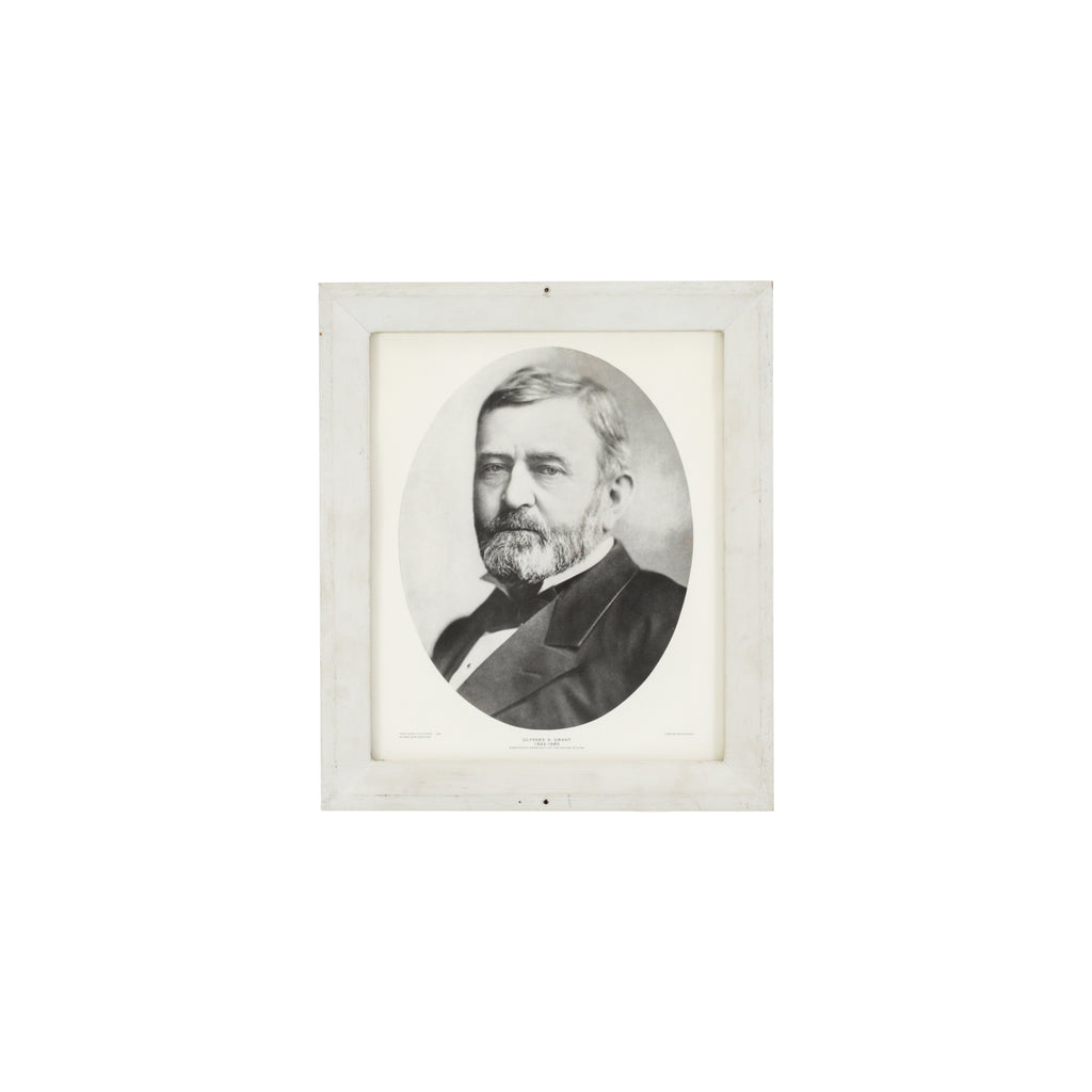 (A+D) Vintage B&W Ulysses S. Grant Portrait