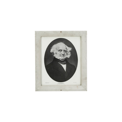 (A+D) Vintage B&W Martin Van Buren Portrait