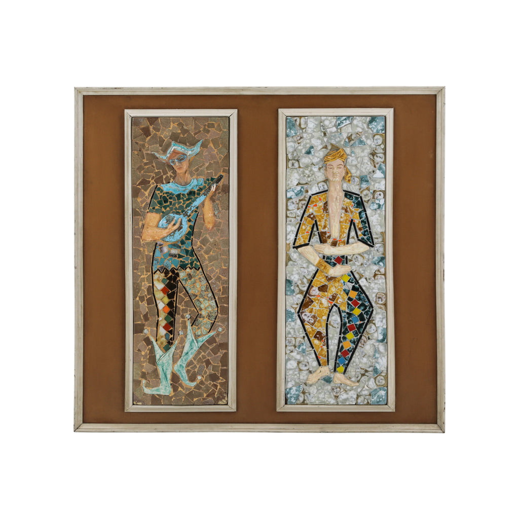 (A+D) Heavy Multicolor Stone Mosaic