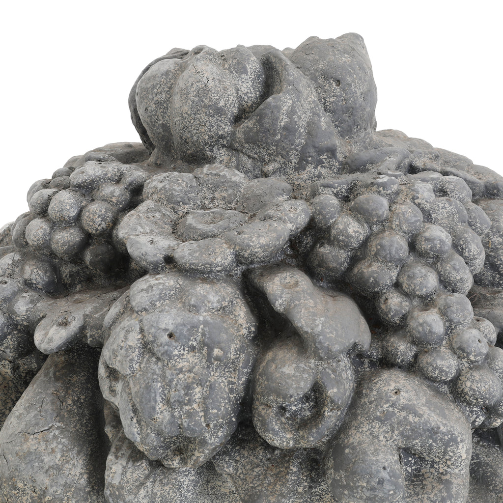 Rustic Stone Fruit Basket Lawn Ornament 1