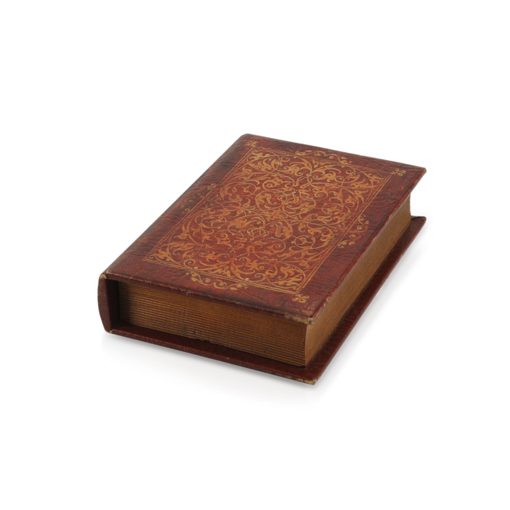 Red / Gold Stash Book