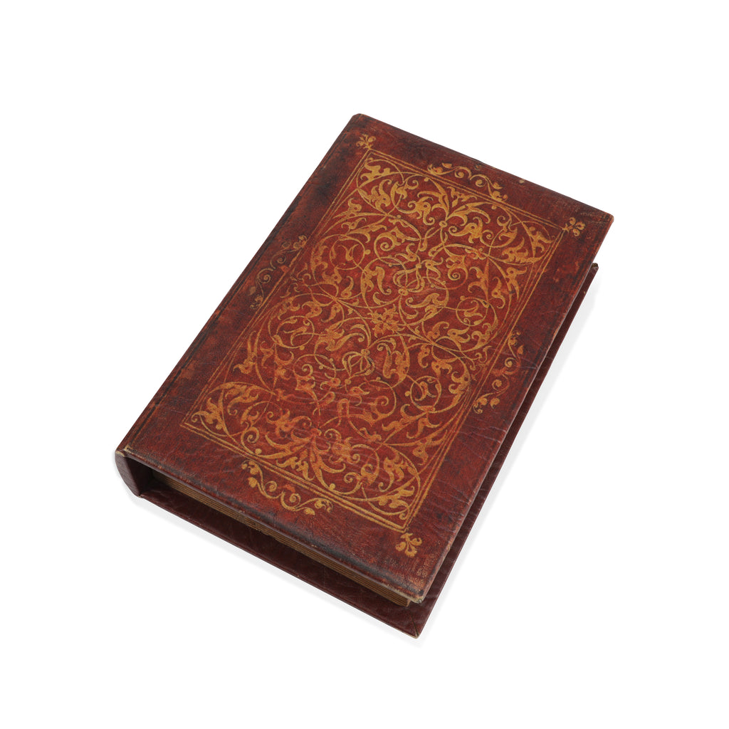 Red / Gold Stash Book