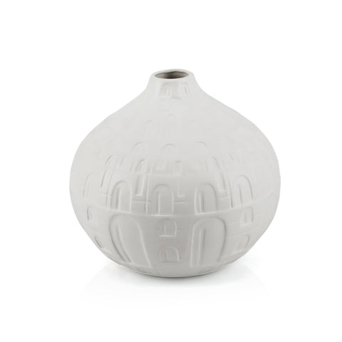 White Round Arches Vase (A+D)
