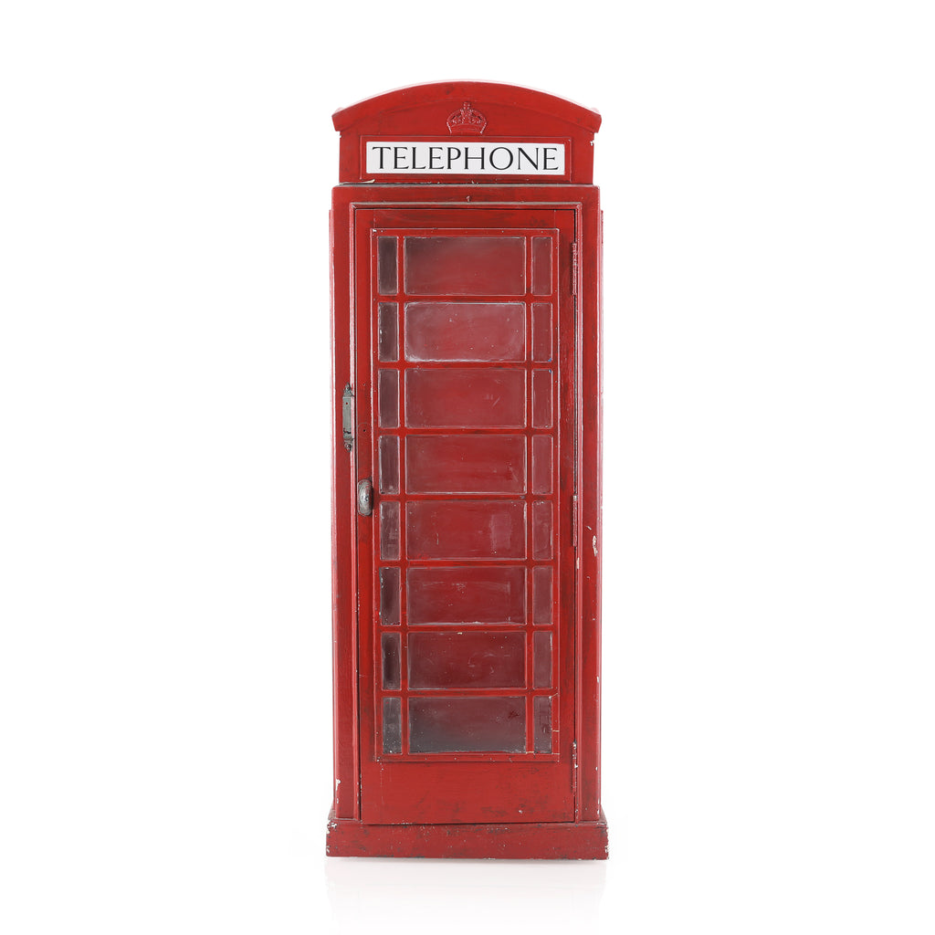 Red UK Telephone Booth
