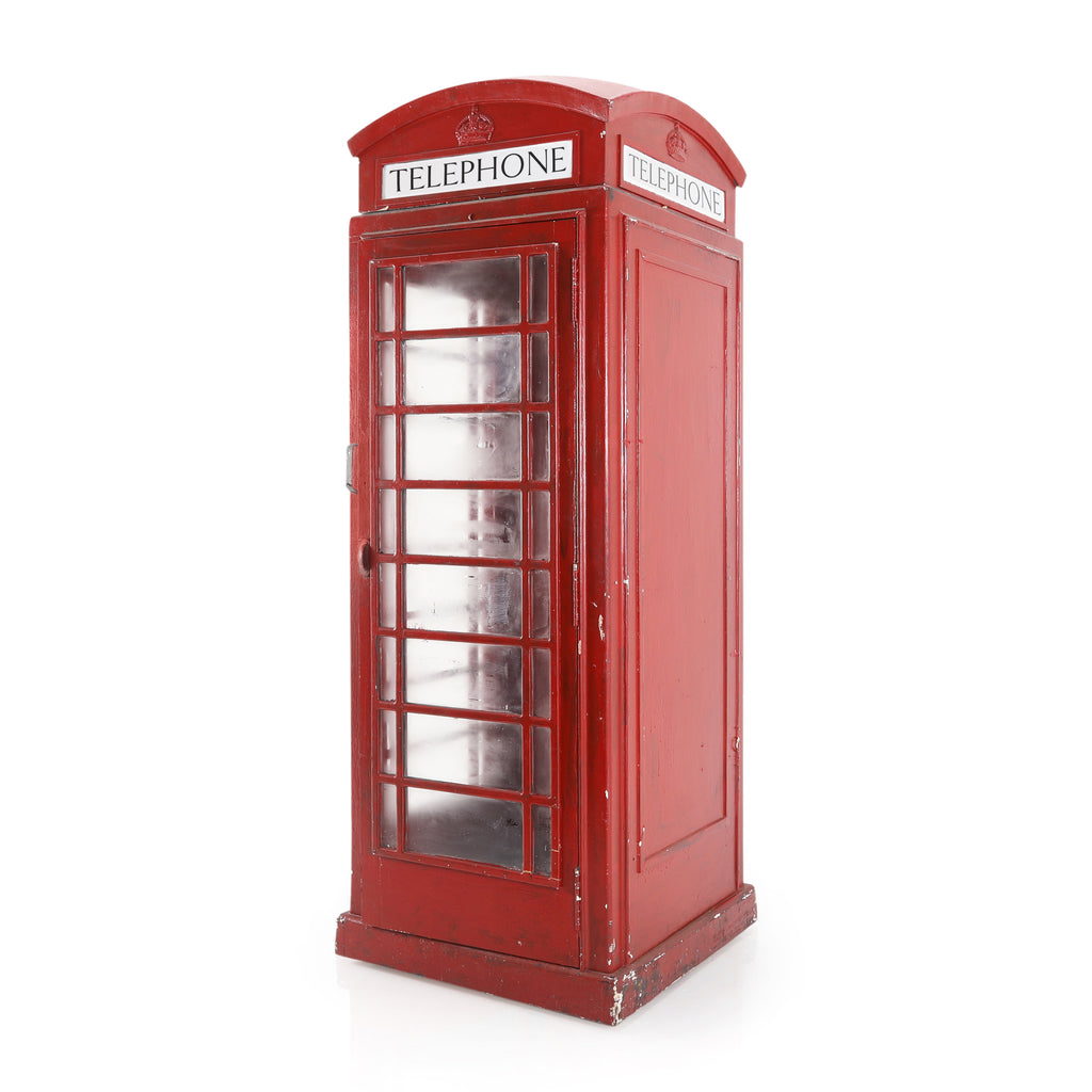 Red UK Telephone Booth