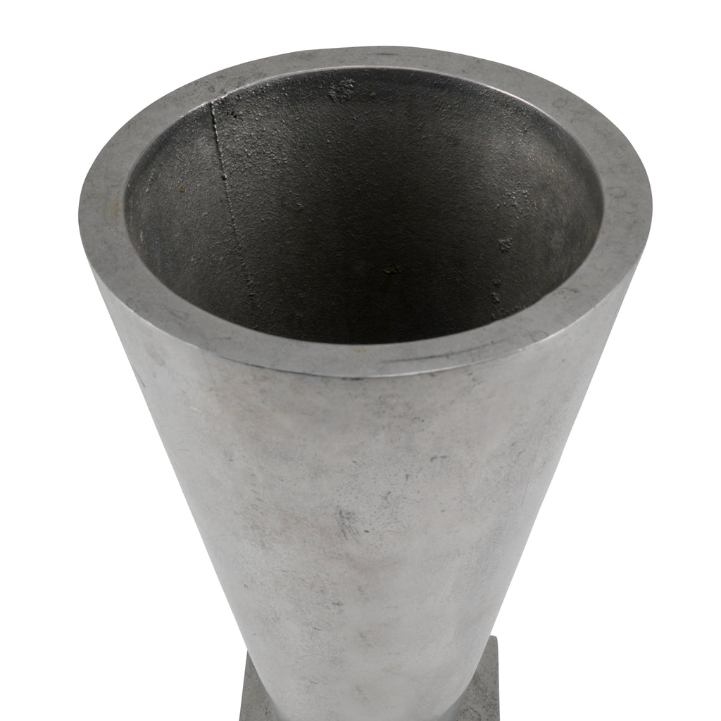 Chrome Planter / Vase (A+D)