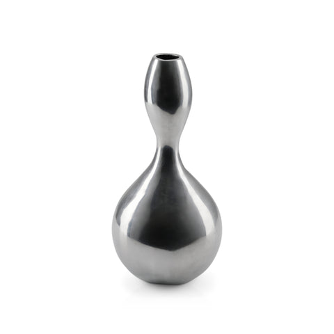 Medium Chrome Hourglass Vase (A+D)