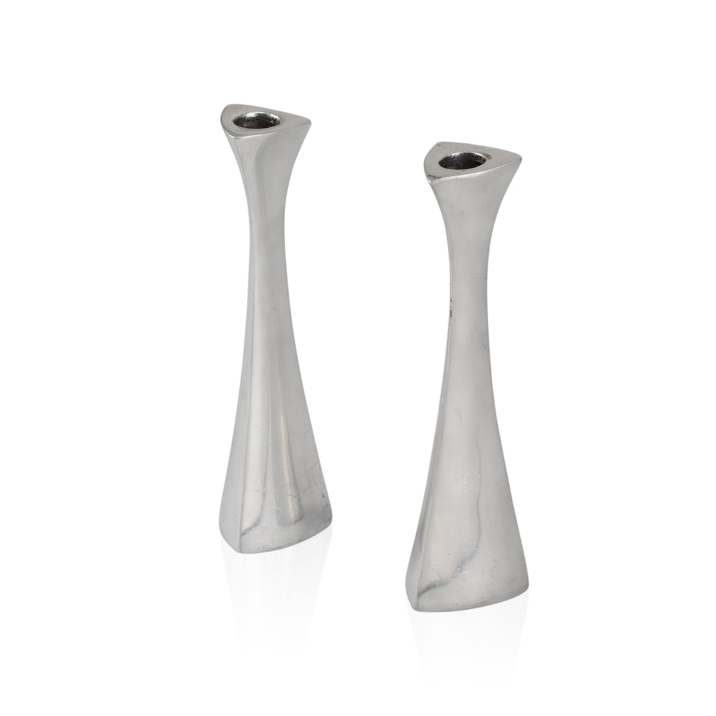 Chrome Candlestick Holders (A+D)