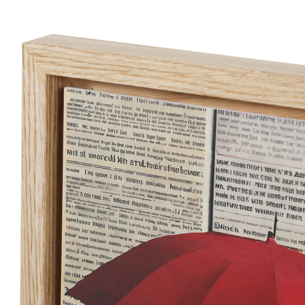 1413 (A+D) Collage Couple Red Umbrella