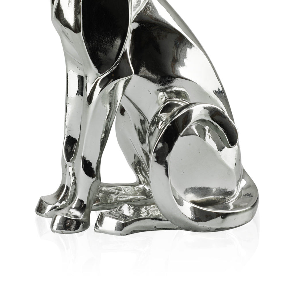 Small Chrome Seated Panther (A+D)