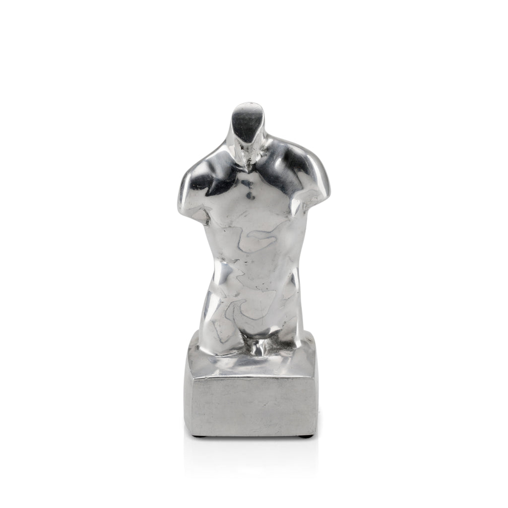 Small Chrome Male Torso Bust (A+D)