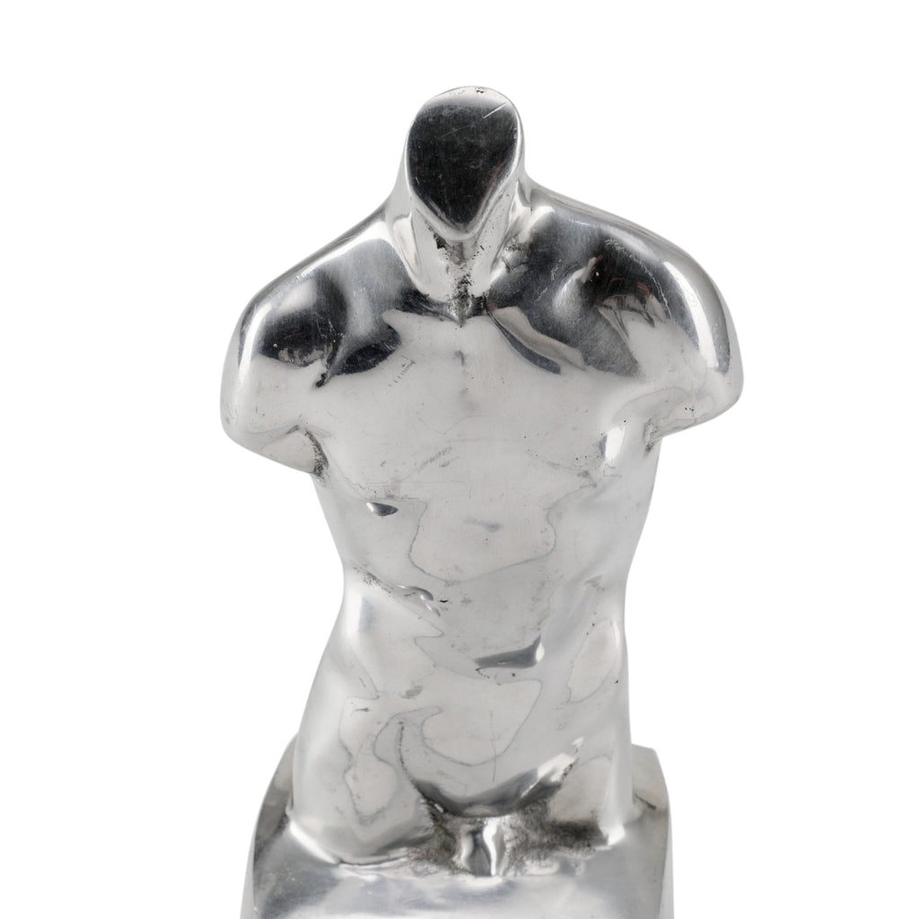 Small Chrome Male Torso Bust (A+D)